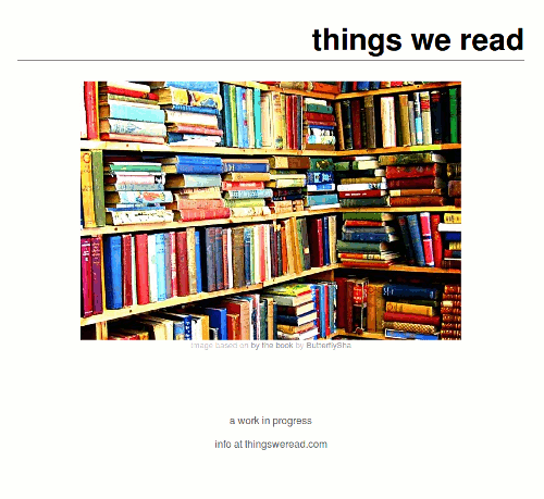 Things We Read